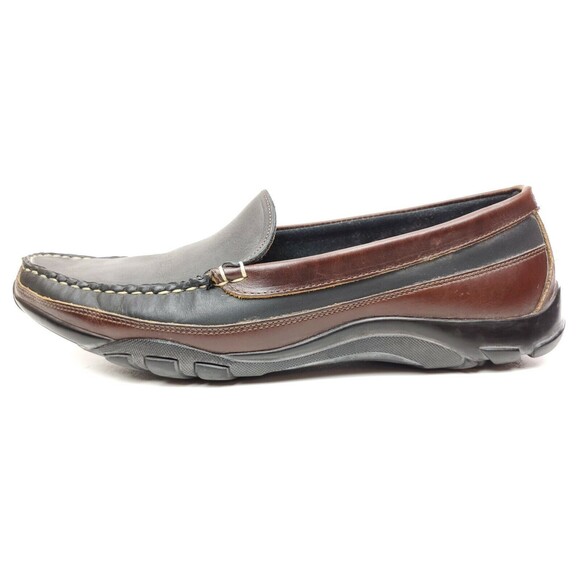 Allen Edmonds Boulder Men’s Loafer Shoes Size 11.5 D Two Tone Brown Black main image 5